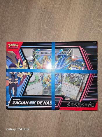 Pokemon coffret zacian ex