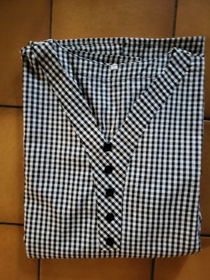 Blouse vichy xl - photo numéro 5