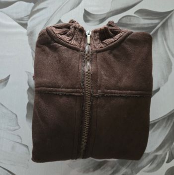 Gillet 6 ans garcon okaidi marron 