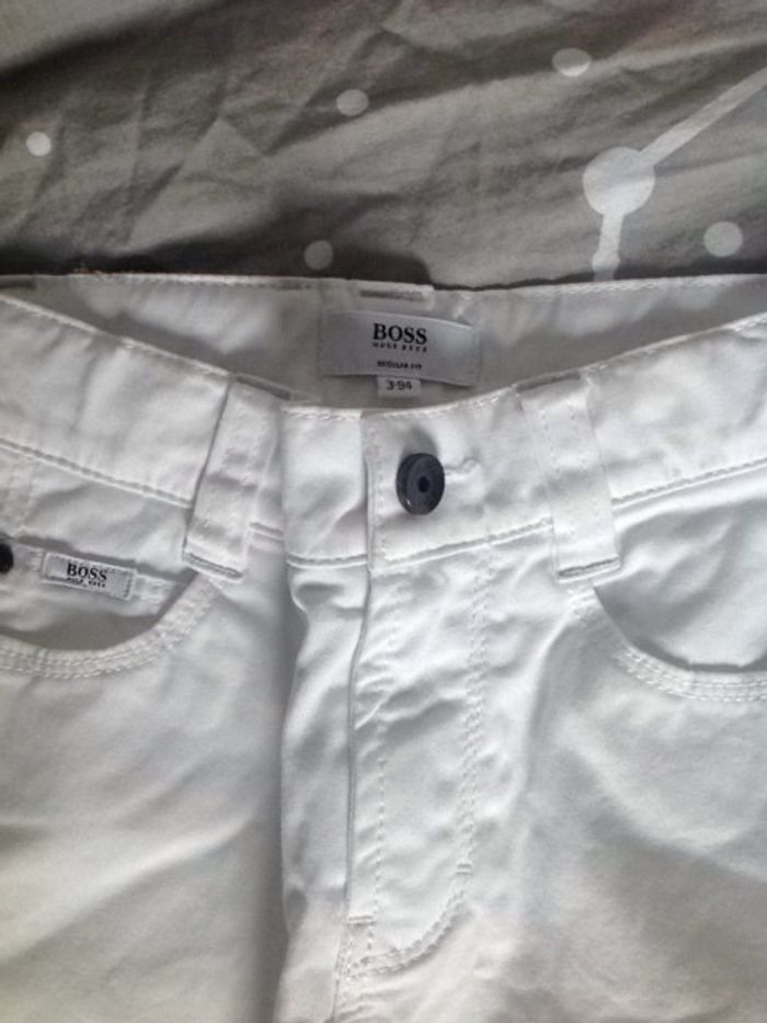 Pantalon blanc Hugo Boss - 3 ans - photo numéro 2