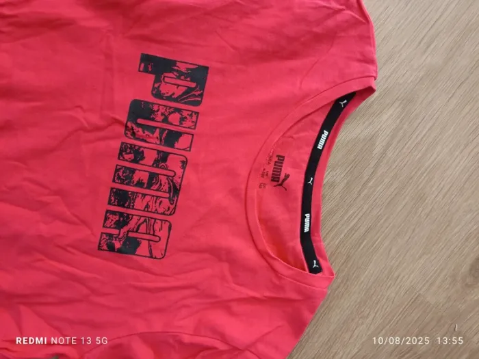 Magnifique tee shirt puma taille 8 ans - photo numéro 2