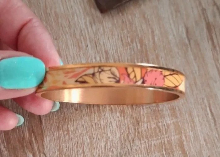 Bracelet plaqué or - photo numéro 2