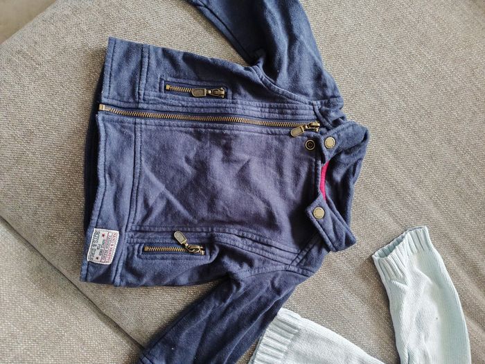 Lot 3 gilets bébé garçon 6 mois - photo numéro 4