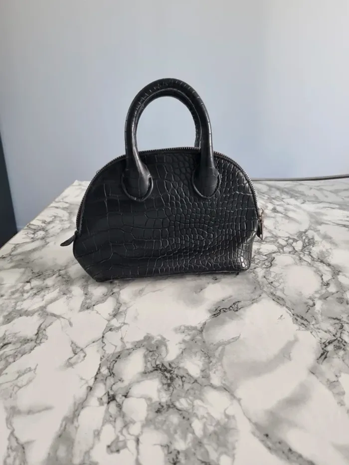 Petit sac en similicuir noir Shein - photo numéro 4
