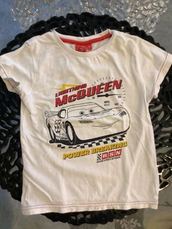 Tee shirt cars 5 ans