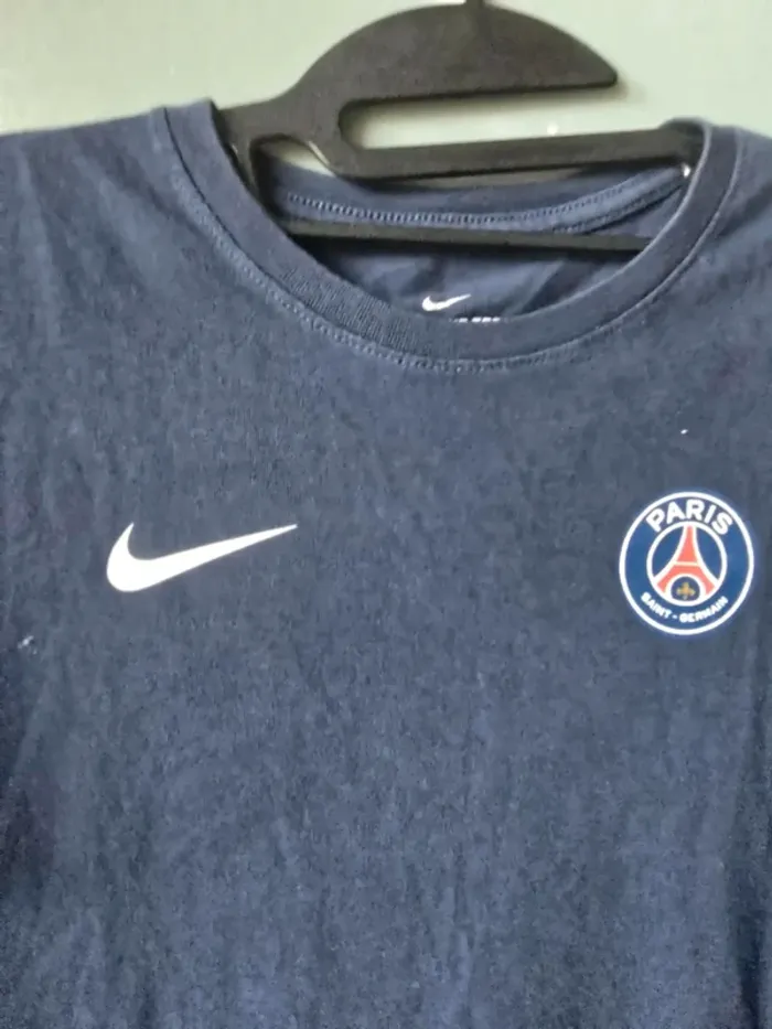 Tee-shirt Nike PSG Neymar – Taille 13/15 ans – Bleu marine - photo numéro 2