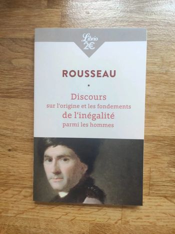 Rousseau Discours sur l'origine
