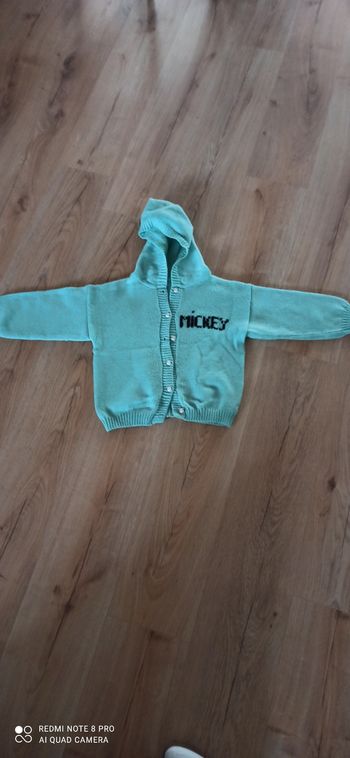 Gilet Mickey 6 ans