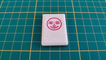 Tuile Joker rouge pièce détachée L'original Rummikub chiffres M&M Ventures 2014 #E31