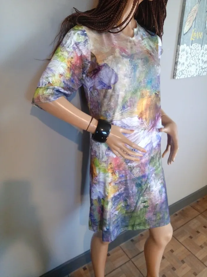 Robe d'été Shein (neuf, multicolore), M / 38 / 10 - photo numéro 3