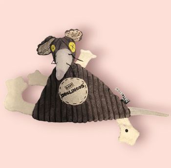 Doudou rat ratos les Deglingos