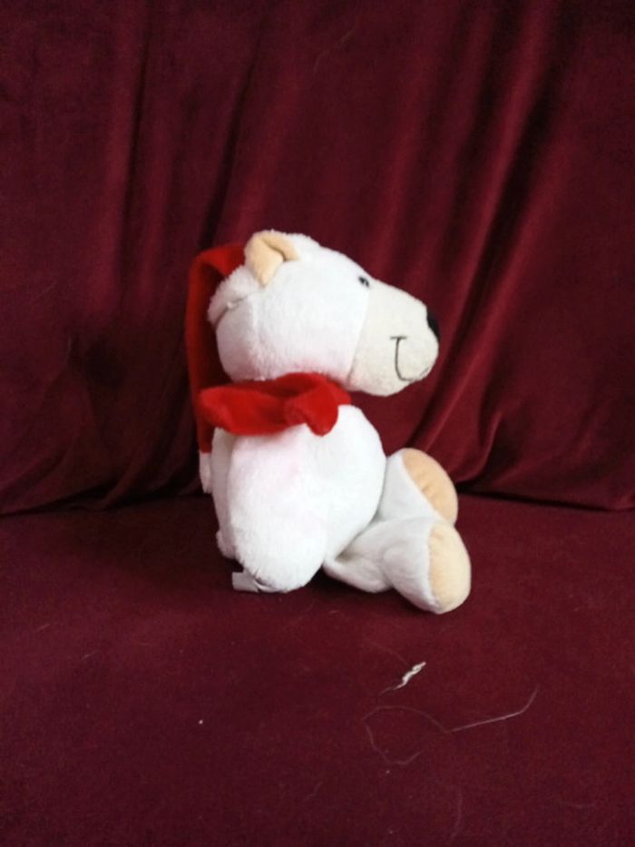 Peluche ours blanc - photo numéro 2