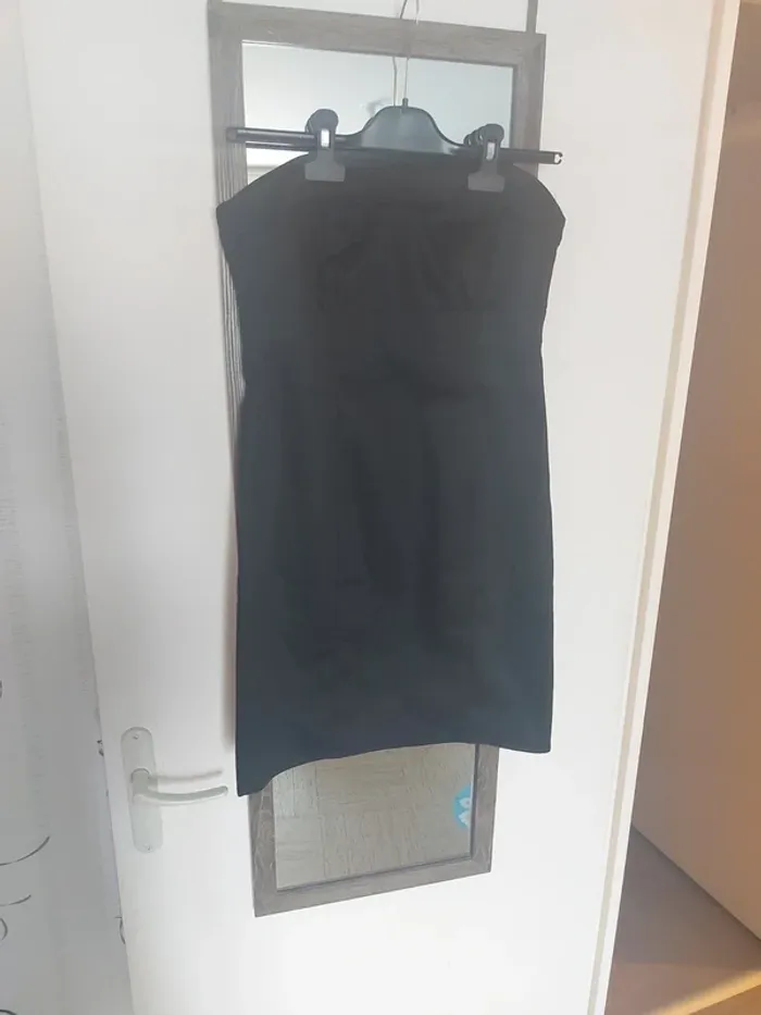 Robe bustier noire