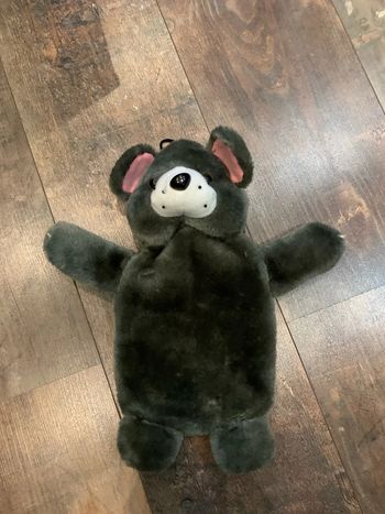Peluche souris range pyjama ou bouillotte