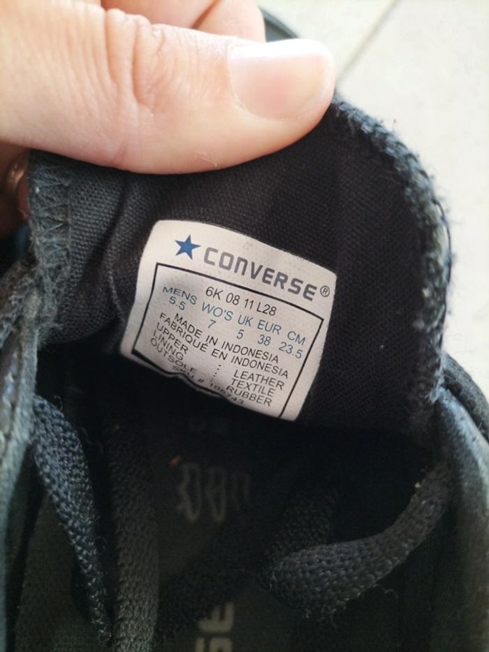 Converse noires one star - photo numéro 4