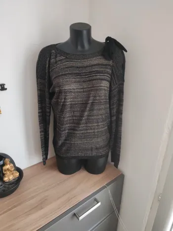 Haut fin camaieu taille xl