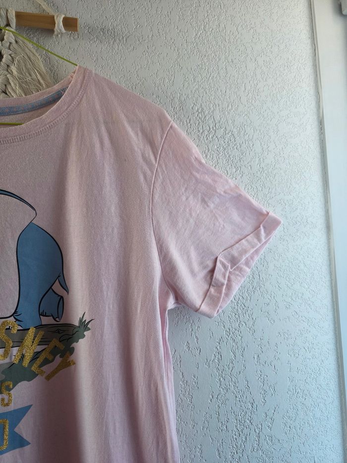 Tee shirt de nuit rose disney taille s - photo numéro 3