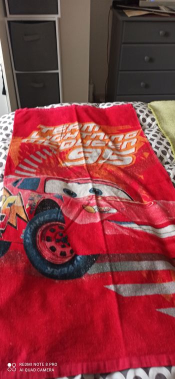 Serviette de plage cars