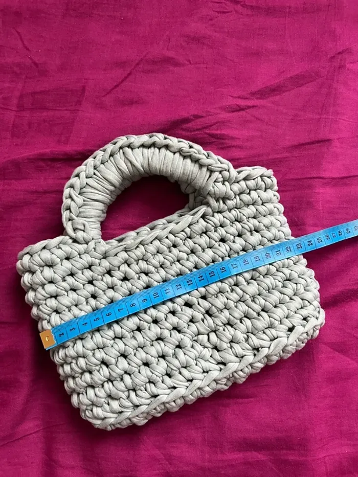 Sac à main en crochet - photo numéro 8