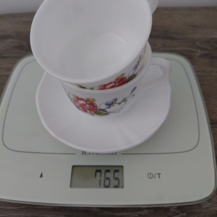 Arcopal - 2 grandes tasses et soucoupes Ronsard - photo numéro 8