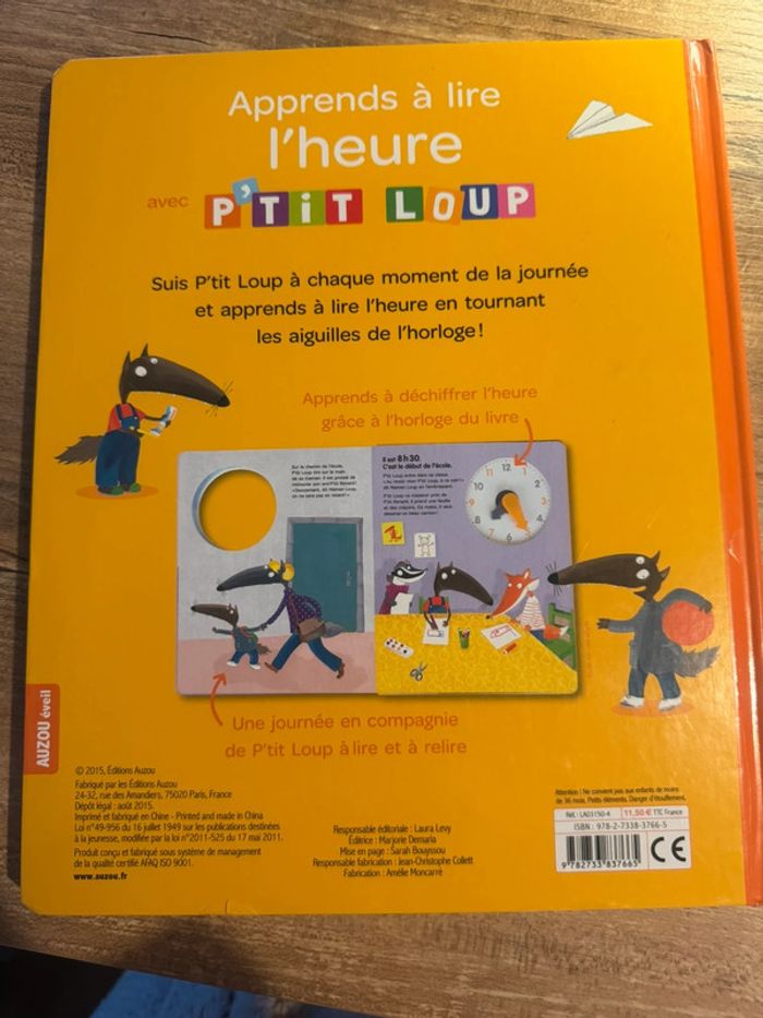 Apprends à lire l’heure. - photo numéro 3