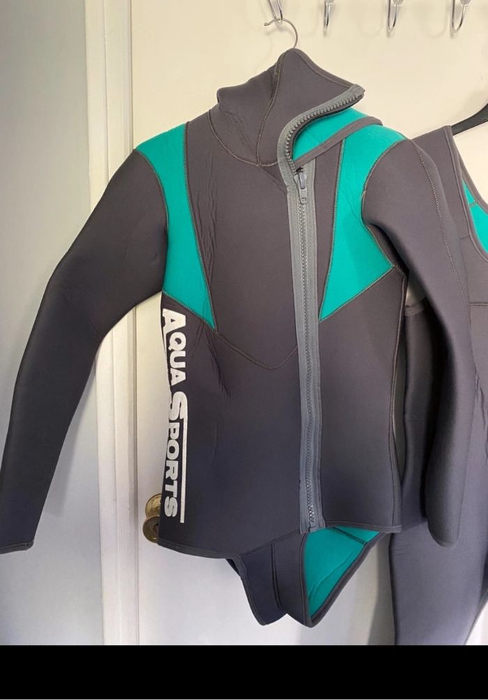 Ensemble de combinaison de plongée Aqua Sports Taille M - photo numéro 5