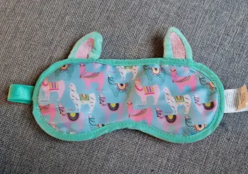 Masque yeux lamas