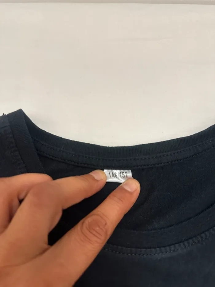 Tee-shirt noir Zeeman – Taille 146/152 (11-12 ans) - photo numéro 3