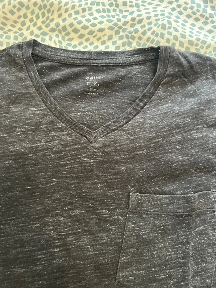 Tee shirt taille S celio gris chine - photo numéro 3