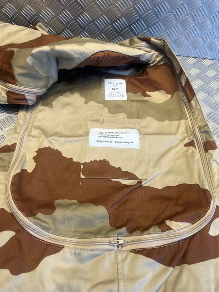 gilet pare eclats f2 armee française camouflage daguet desert taille gt mt pt - photo numéro 3