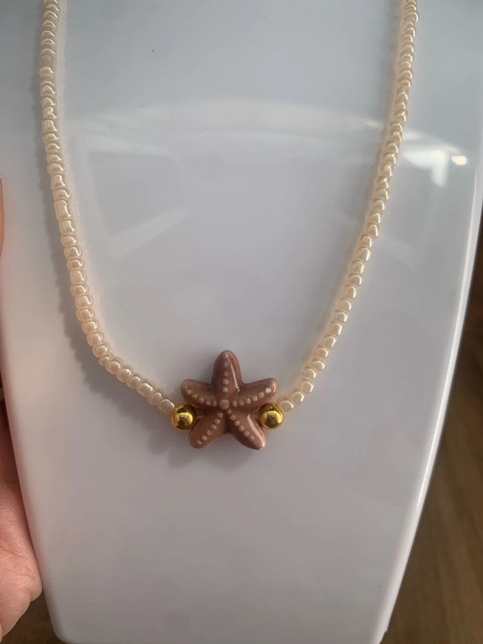 collier charm perles - photo numéro 3