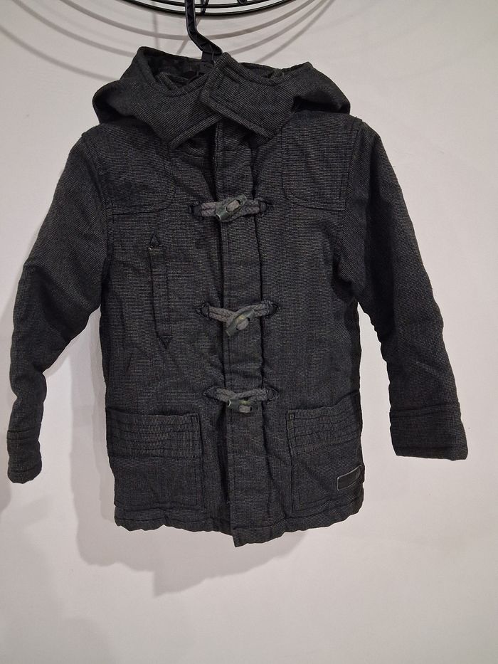 Manteau duffle coat à chevrons - photo numéro 2