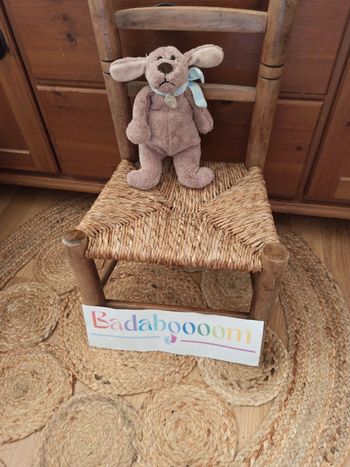 Peluche chien baby nat