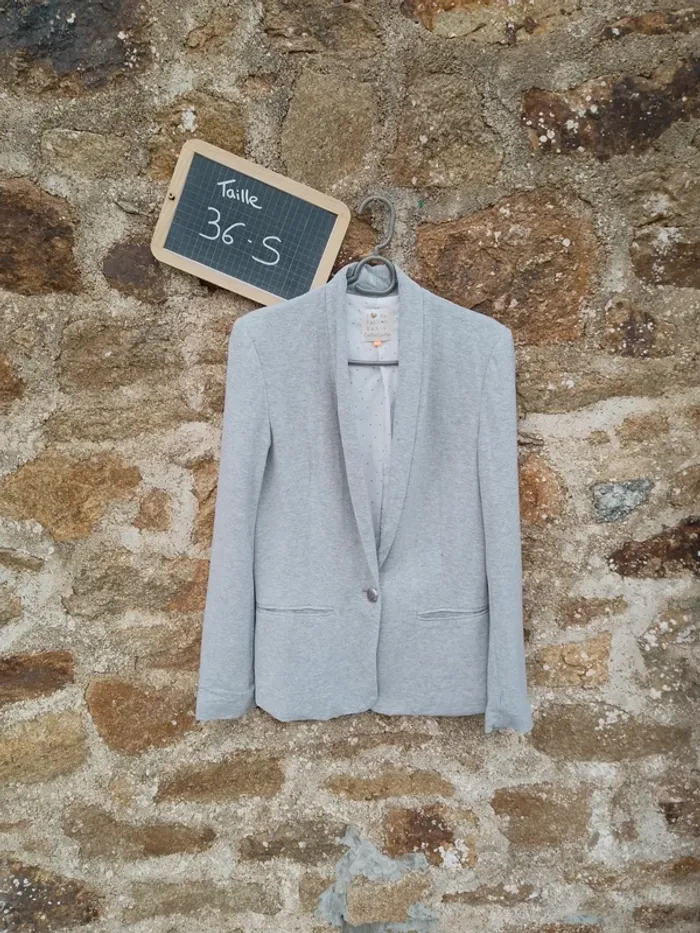 Blazer gris taille S