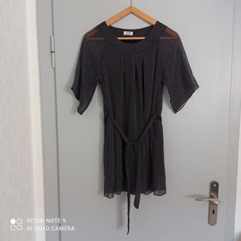 Robe noire à pois t38/40 Molly Bracken