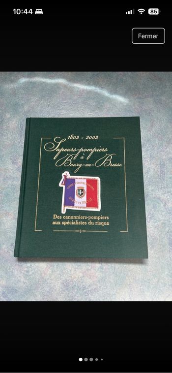 Livre Pompier