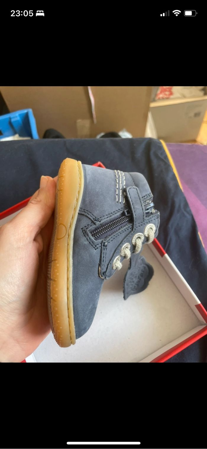 Chaussures Kickers kickbillista Marine Chien - photo numéro 5