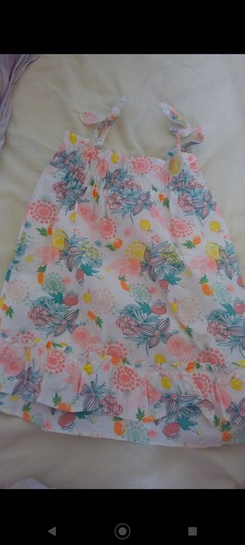 Robe bustier fleuri La compagnie des petits