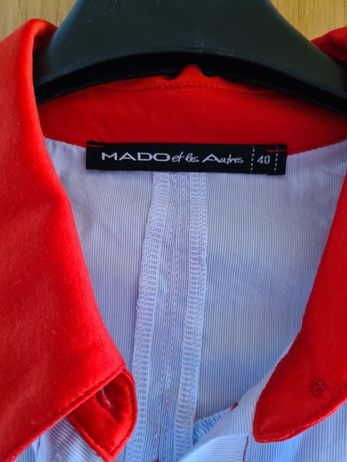 Chemise Mado et les autres T40 bleu clair neuve - photo numéro 2