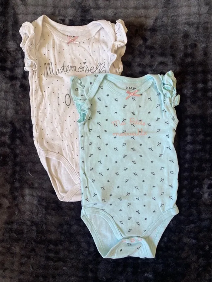 Lot de 2 bodies