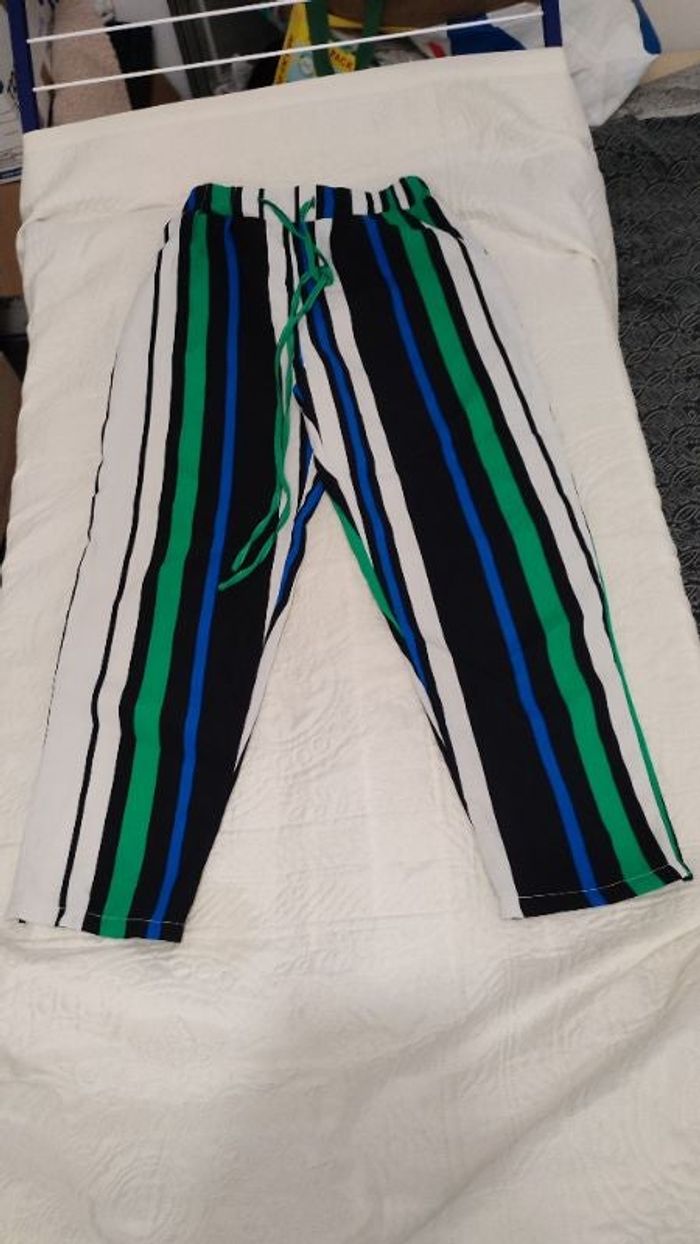 Pantalon à rayures