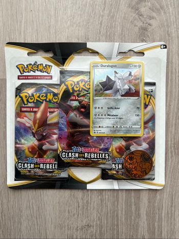 Tripack Pokémon Clash des Rebelles Duralugon