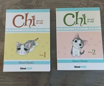 Lot de 2 livres CHI une vie de chat