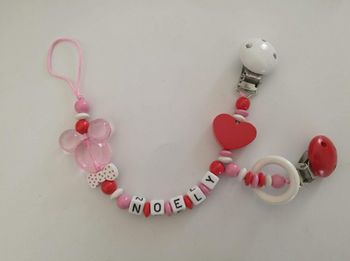 Attache sucette et doudou 2 en 1