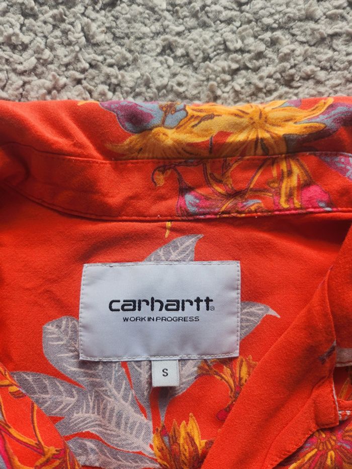 Chemise fleuri Carhartt Taille S - photo numéro 2