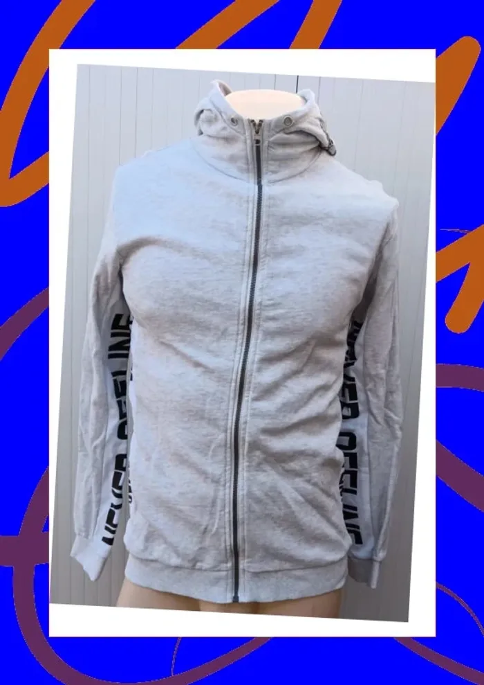 Sweat zippé à capuche 16 ans/S Kiabi