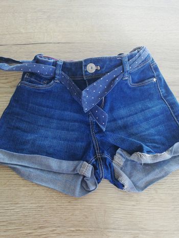 Short en jeans fille 8 ans