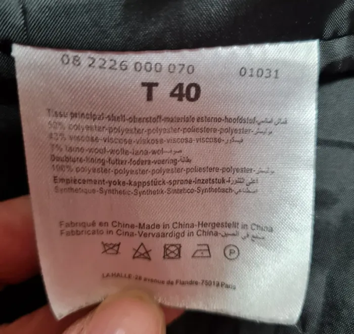 Manteau femme mi saison Miss Liberto T40 - photo numéro 10