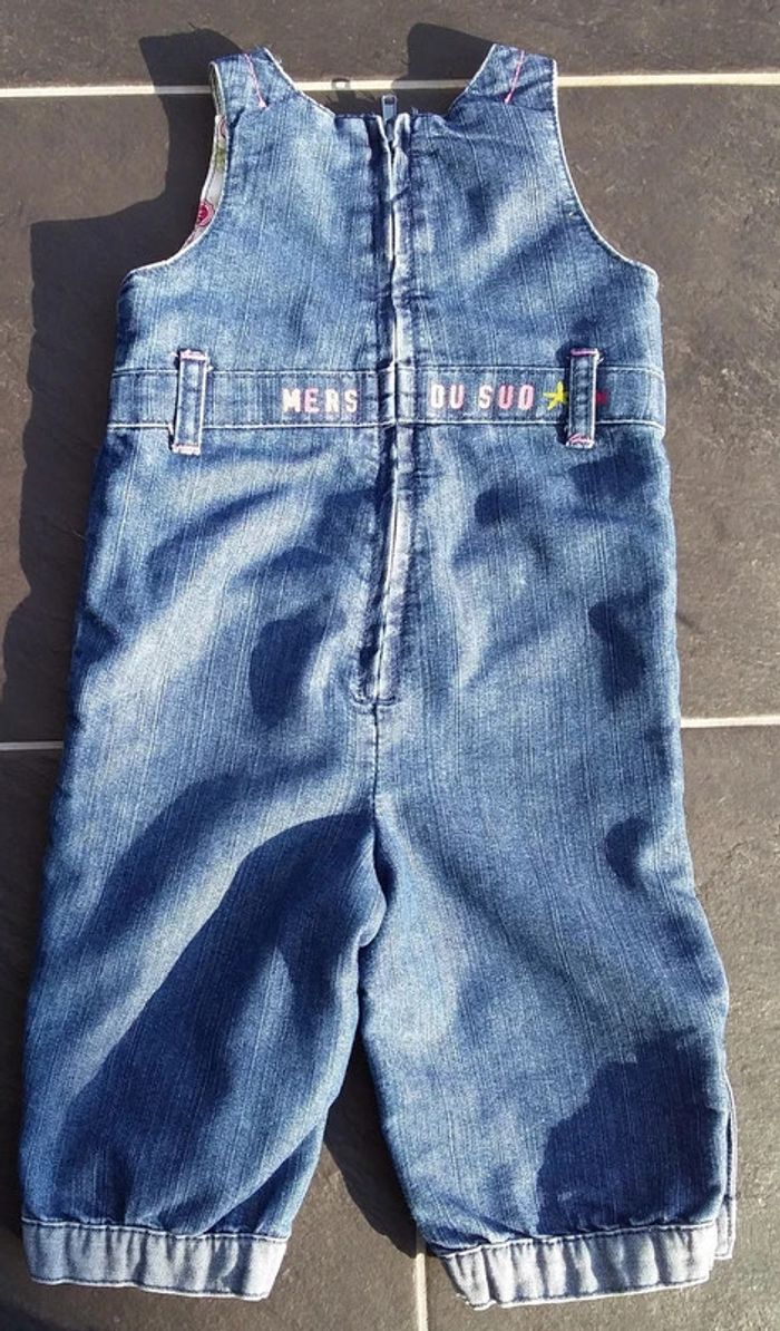 Jolie salopette estivale fille 12 mois DPAM - photo numéro 5