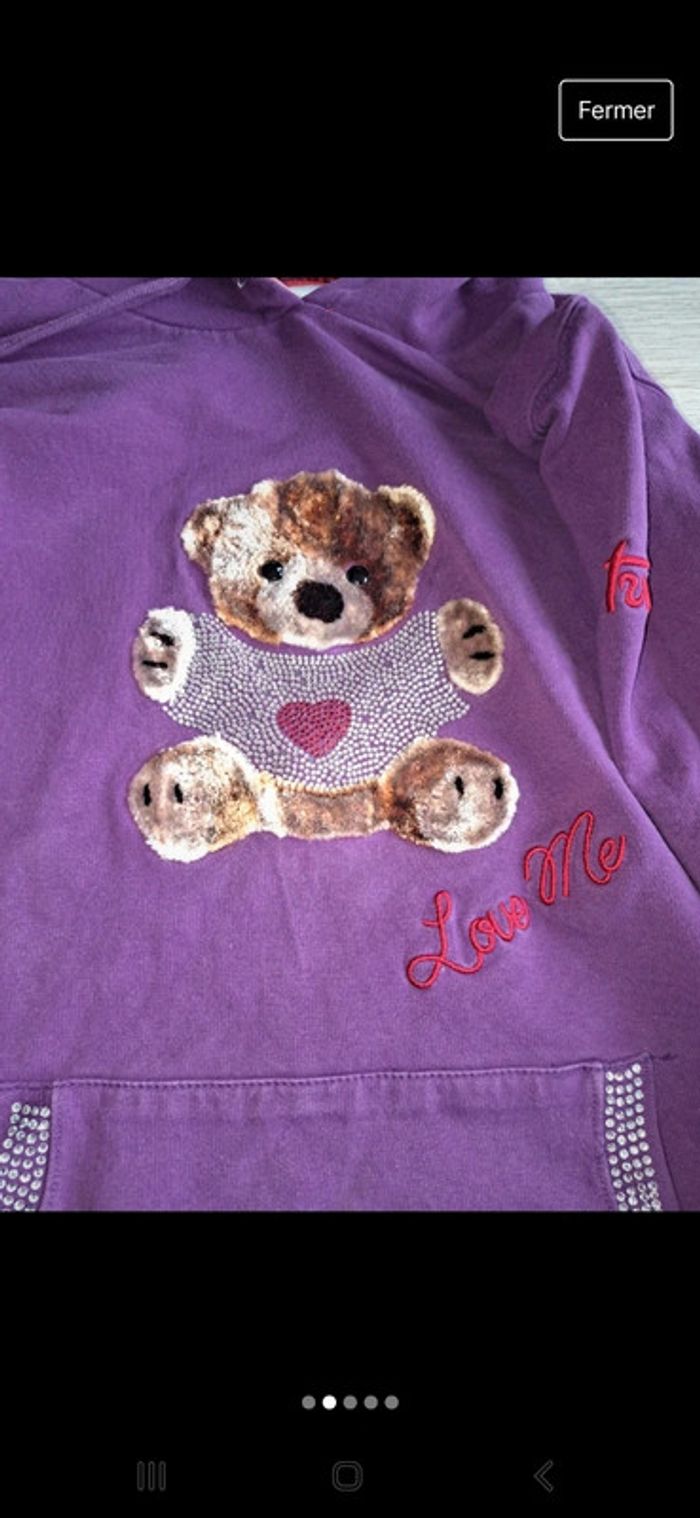 Sweat peluche - photo numéro 2